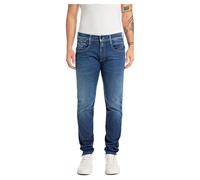 Replay Anbass Hyperflex Eco Plus Jeans, 009 Blu Medio, 29W x 30L Uomo
