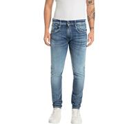 Replay Anbass Jeans, 009 Blu Medio, 33W x 32L Uomo