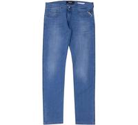 Replay Anbass Jeans In Denim Stretch Potente Da 10Oz Indigo UK 30 - 34