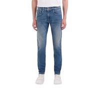 Replay Anbass Original Jeans, 009 Blu Medio, 33W x 32L Uomo