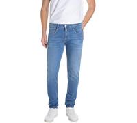 Replay Anbass Powerstretch Denim Jeans da Uomo, 009 Blu Medio., 36W x 32L