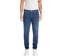 Replay Anbass Powerstretch Denim, Jeans Uomo, 007 Blu Scuro 874, 33W / 34L