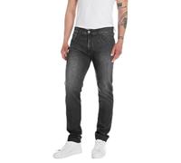 Replay Anbass Powerstretch Denim, Jeans Uomo, 097 Grigio Scuro M914, 38W / 34L