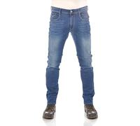 Replay Jeans Uomo Anbass Powerstretch Denim Blu Scuro (C33) 33W/32L