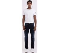Replay Anbass Re Hyperflex Cotone Denim Jeans Da Uomo In Blu Navy UK 30 - 36