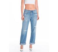 Replay Aubry Original Jeans, 010 Light Blue, 32W x 32L Donna
