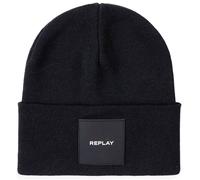 Replay Ax4167.003 IN Nero Italiano Inverno Cappelli Maglia Ctn Logo P Unica