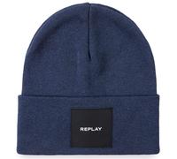 Replay Ax4167.003 Italiano IN Maglia Ctn Logo P Berretto Uomo Cappelli Navy UK