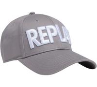 Replay Ax4308.000 Cappelli In Cotone Pesante Twill Grigio Per Uomo