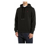 Replay - Basic Hoodie - - Sweatshirts & Hoodies - Uomo - Nero - XS