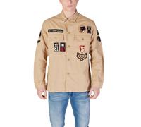 Replay Beige Cotton Shirt - IT46 | M