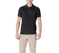 Replay Black Cotton Polo Shirt - IT52 | XL