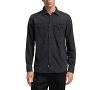 Replay Black Cotton Shirt - 3XL