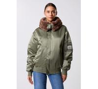 Replay - Blouson COUPE RELAXED Verde - Abbigliamento S Verde