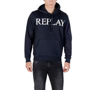 Replay Blue Cotton Hoodie - IT44 | S
