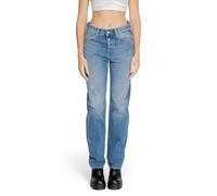 Replay Blue Cotton Mom Jeans - W32 | L32