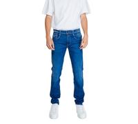 Replay Blue Cotton Relaxed Fit Jeans - W30 | L30