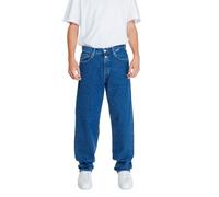 Replay Blue Cotton Relaxed Fit Jeans - W36 | L32