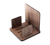 Replay -book rack - Organizzatore di scaffali in legno, supporto per controsoffitto compatto | Decorativo per organizzare romanzi e articoli di cartoleria, camera da letto per la scrivania del soggior