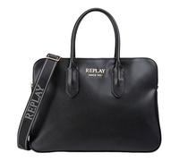 Replay Borsa a spalla 39 cm Vano porta PC nero