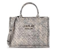 Replay Borsa shopper 40 cm blu