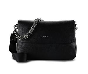 Replay Borsetta 28 cm nero