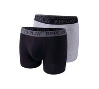 REPLAY Boxer grigio / nero Uomo REPLAY S grigio / nero
