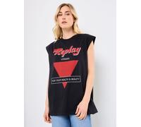 Replay - BOYFRIEND T-Shirt JERSEY Nero - Abbigliamento S Nero