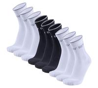 REPLAY Calze Unisex, Confezione Da 9 - Calze Da Tennis, Calze Corte, Logo