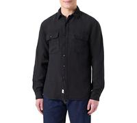 Replay Camicia da Uomo, 098 Nero, 3XL
