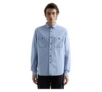 Replay M4150 .000.85496 Long Sleeve Shirt Blu S Uomo