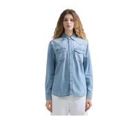 Replay - Camicia Western in Denim - - Blouses & Shirts - Donna - Blu - L