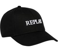 Replay Cappello da Baseball da Donna Unisex in Cotone, Nero (Black 098), Taglia Unica