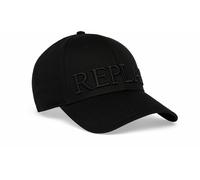 Replay Cappello da Baseball da Donna Unisex in Cotone, Nero (Total Black 998), Taglia Unica