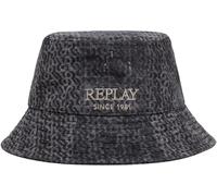 Replay Cappello da Donna Washed Black 0097 (Nero), S/M