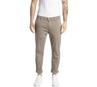 Replay Chino Zeumar Slim Fit Hyperflex X-Lite da Uomo con Elastico, Sabbia 020-1, 34W x 34L