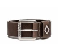 Replay Cintura da uomo in pelle, grigia (Grey Mud 035), 110 cm