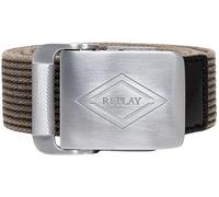 Replay Cintura uomo AM2682 0876 Dark Olive, 85 cm
