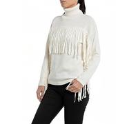 REPLAY DK3557.000.G23138B, Maglione Donna, Bianco (Chalk 562), XS
