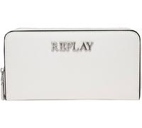 REPLAY Donna con Cerniera Mano Portafoglio IN Bianco