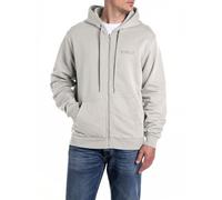 Replay M3083.000.23802 Full Zip Sweatshirt Beige L Uomo