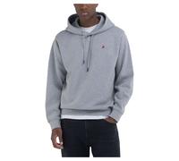 Replay - Sweat Capuche "R" Brodé Grigio - Abbigliamento M Grigio