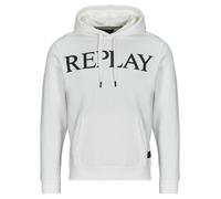 Replay Felpa SWEATSHIRT in Bianco EU XL