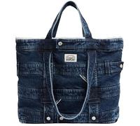 Replay Fw3700, Borsa Tote Donna, 0797 Blu Denim, Mittelgroße