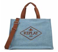 Replay Fw3758, Shopper Donna, 0795 Denim Slavato, UNIC