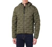 Replay Giacca trapuntata da uomo con cappuccio, Pistachio 810 (verde), XL