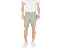Replay Green Cotton Bermuda Shorts - W34