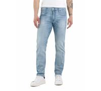 Replay Jeans Anbass Slim Fit da Uomo con Power Stretch, Blu (Light Blue 010), 31W / 34L