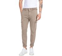 Replay Jeans Cargo da Uomo Slim Fit Jaan Hypercargo Colour, 020 Sabbia, 31W x 30L