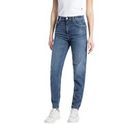 Replay Jeans da Donna a Vita Alta Keida, 009 Blu Medio., 24W x 32L